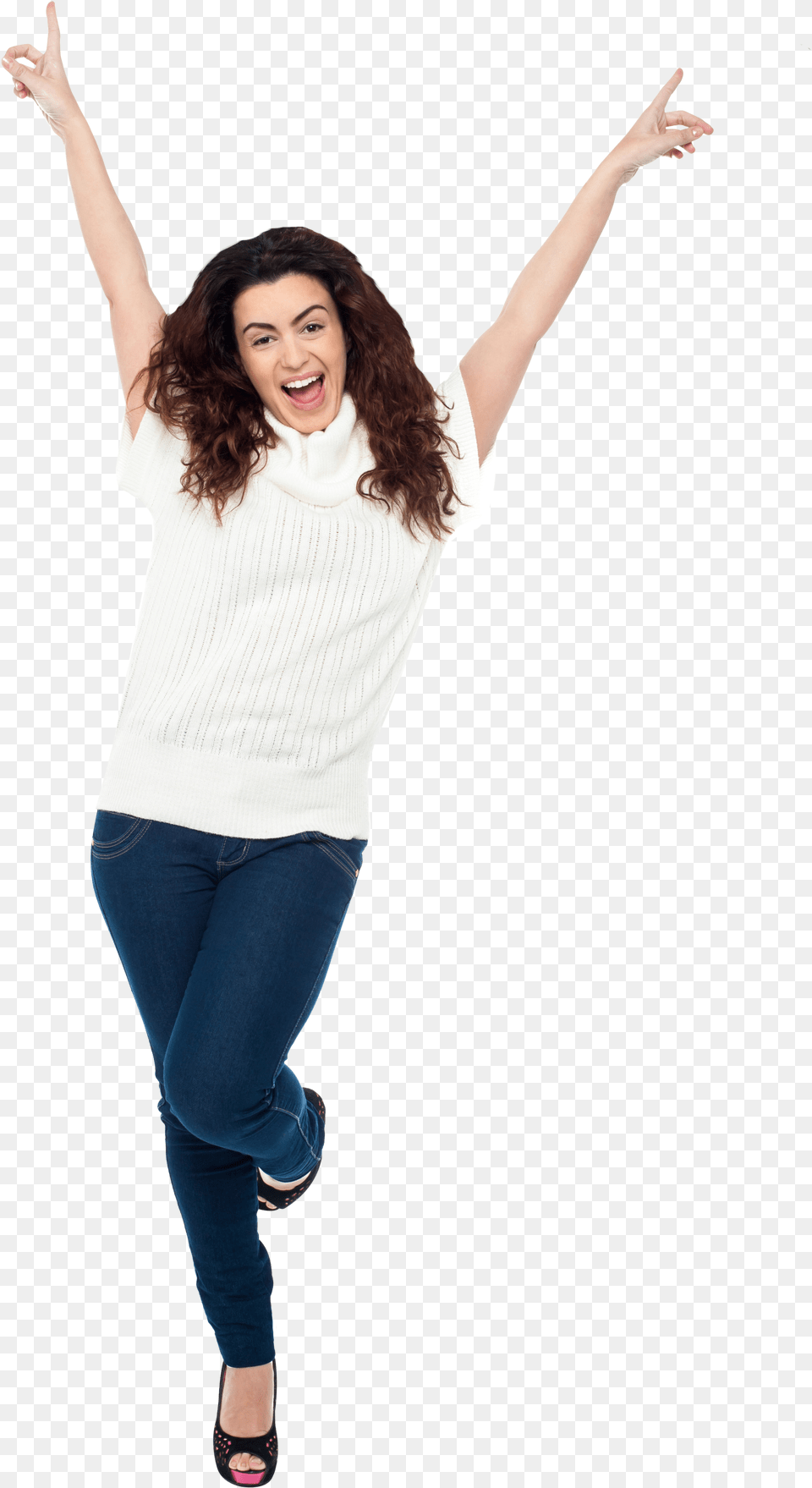 Happy Women Image Women, Person, Clothing, Pants, Face Free Transparent Png