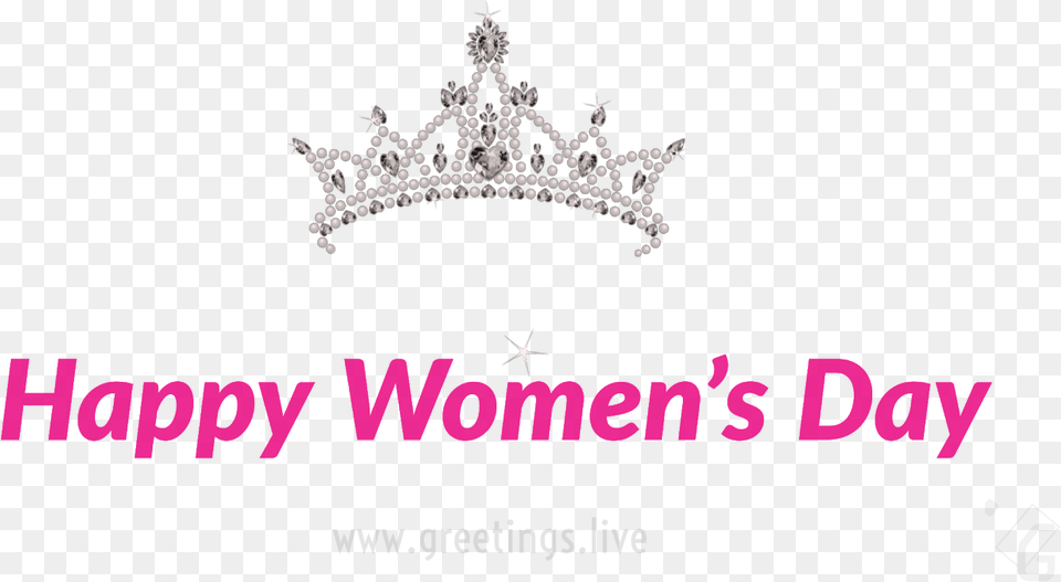 Happy Women39s Day Prinzessin Tiara Thank You Card Aqua Karte, Accessories, Jewelry Png