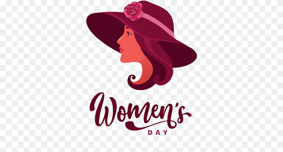 Happy Womens Day Image, Clothing, Hat, Sun Hat, Adult Free Transparent Png