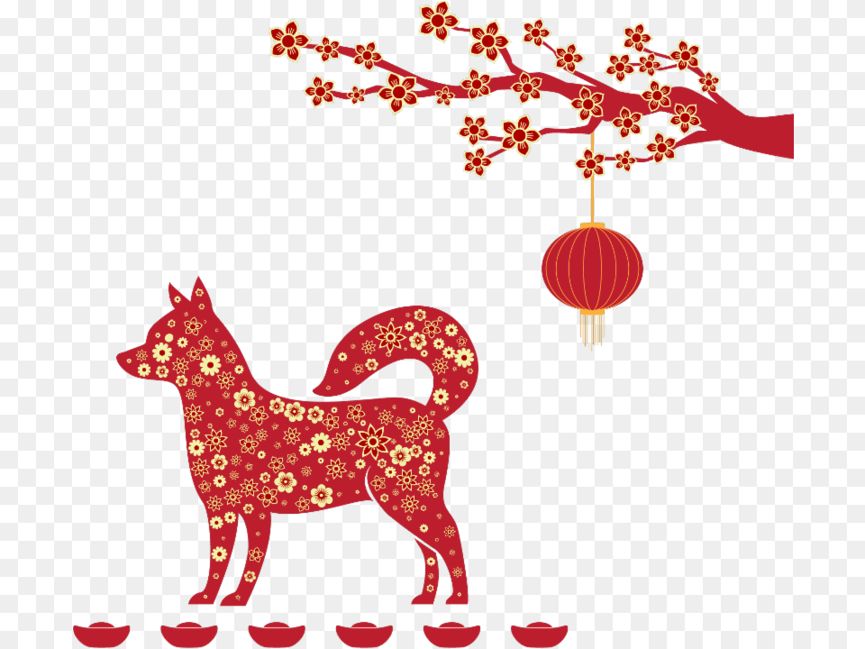 Happy Year Of The Earth Dog Happy Calendar, Pattern, Lamp, Art, Animal Png