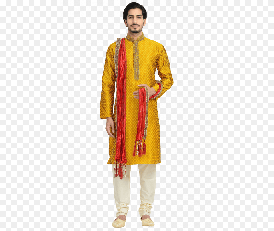 Happy Yellow Kurta Ethnic Men39s Kurta For Every Occasion Silk, Person, Standing, Adult, Male Png Image