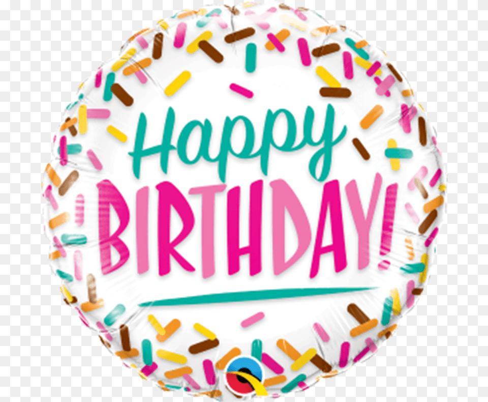 Happybirthday Birthday Balloon Happy Bday Bestaoftheday Happy Birthday Qualatex, Birthday Cake, Cake, Cream, Dessert Png Image