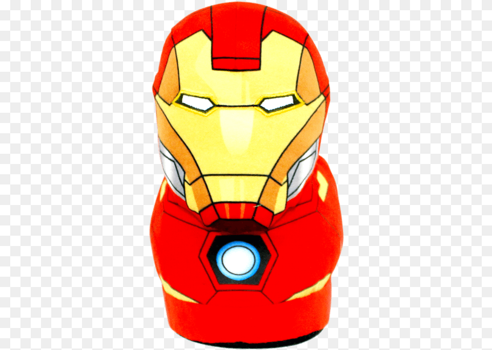 Happyfeet Marvel Slippers Iron Man Small, Ball, Football, Helmet, Soccer Free Png Download