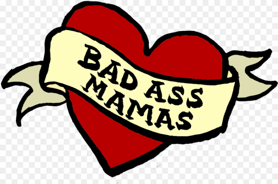 Happymothersday Badassmama Tattoo Heart Mom, Baby, Person Png Image