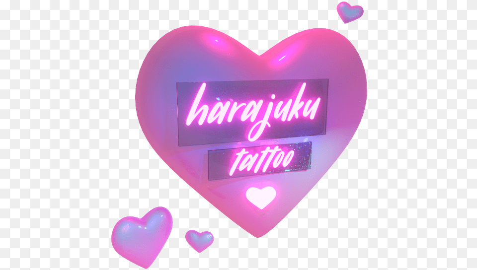 Harajuku Tattoo Heart, Balloon, Light Free Png