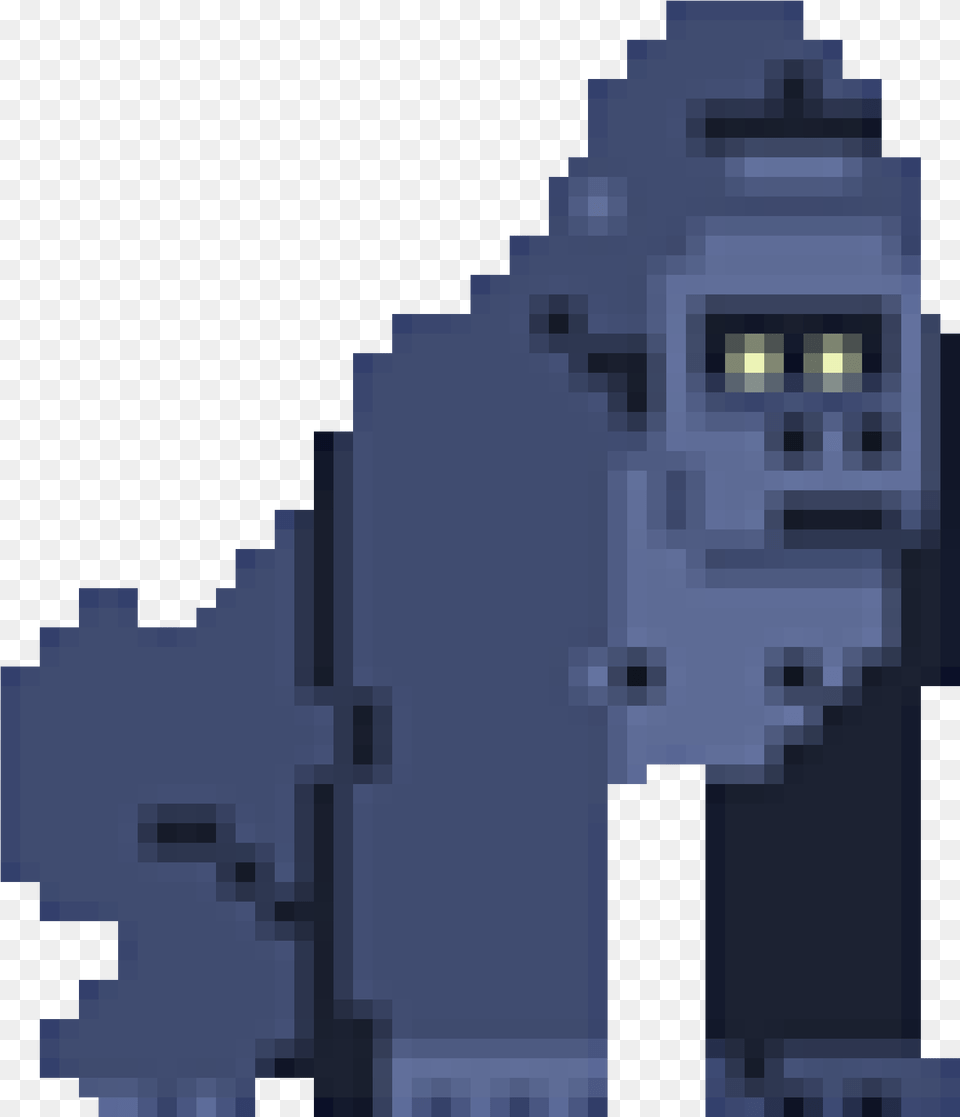 Harambe Gorilla Face Pixel Art, Animal, Ape, Mammal, Wildlife Free Transparent Png