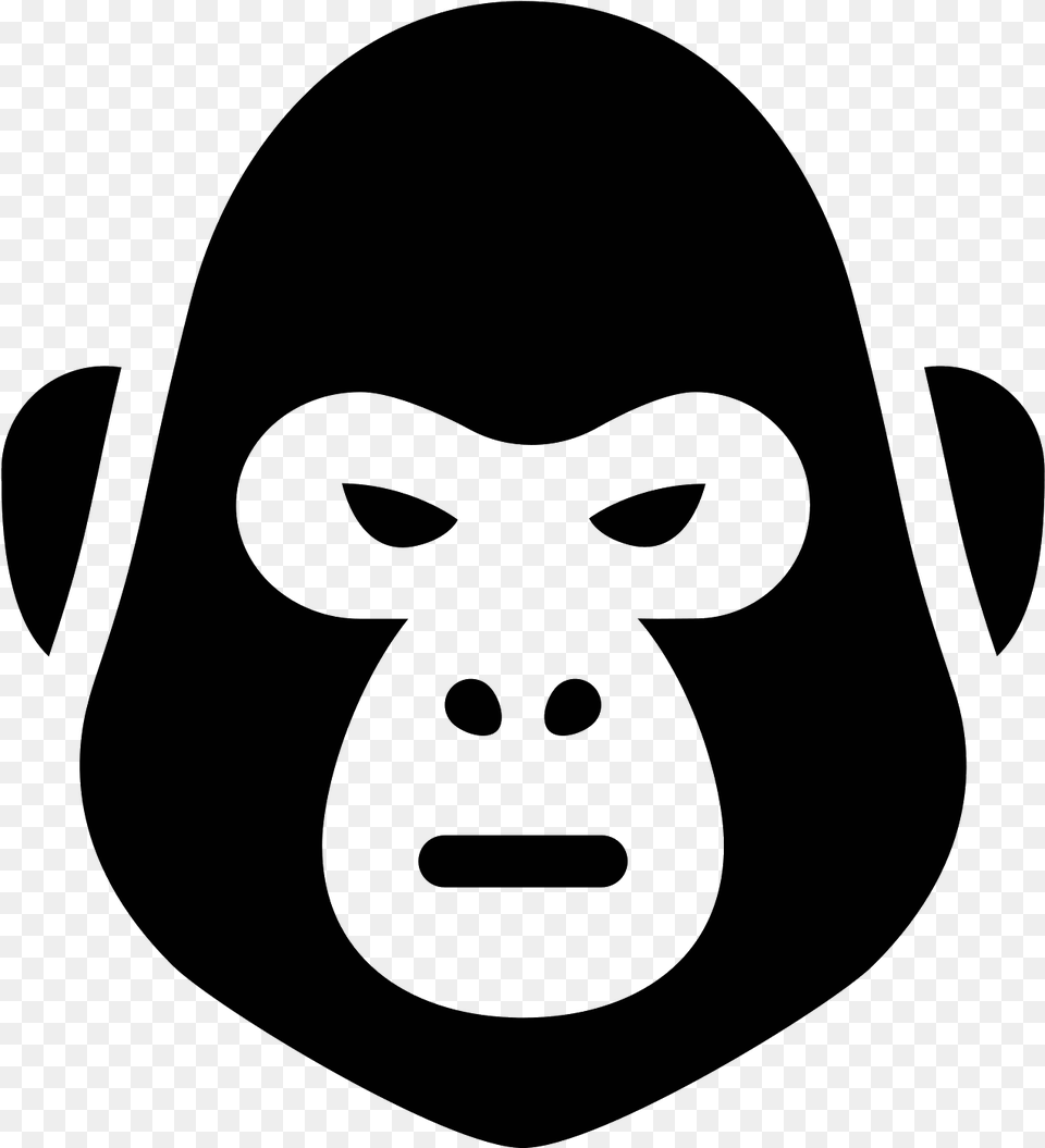 Harambe Le Gorille Icon Harambe, Gray Free Png Download