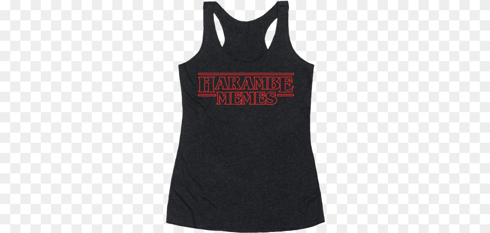 Harambe Memes Racerback Tank Top Universe Is Under No Obligation To Make Sense To You, Clothing, Tank Top Free Transparent Png