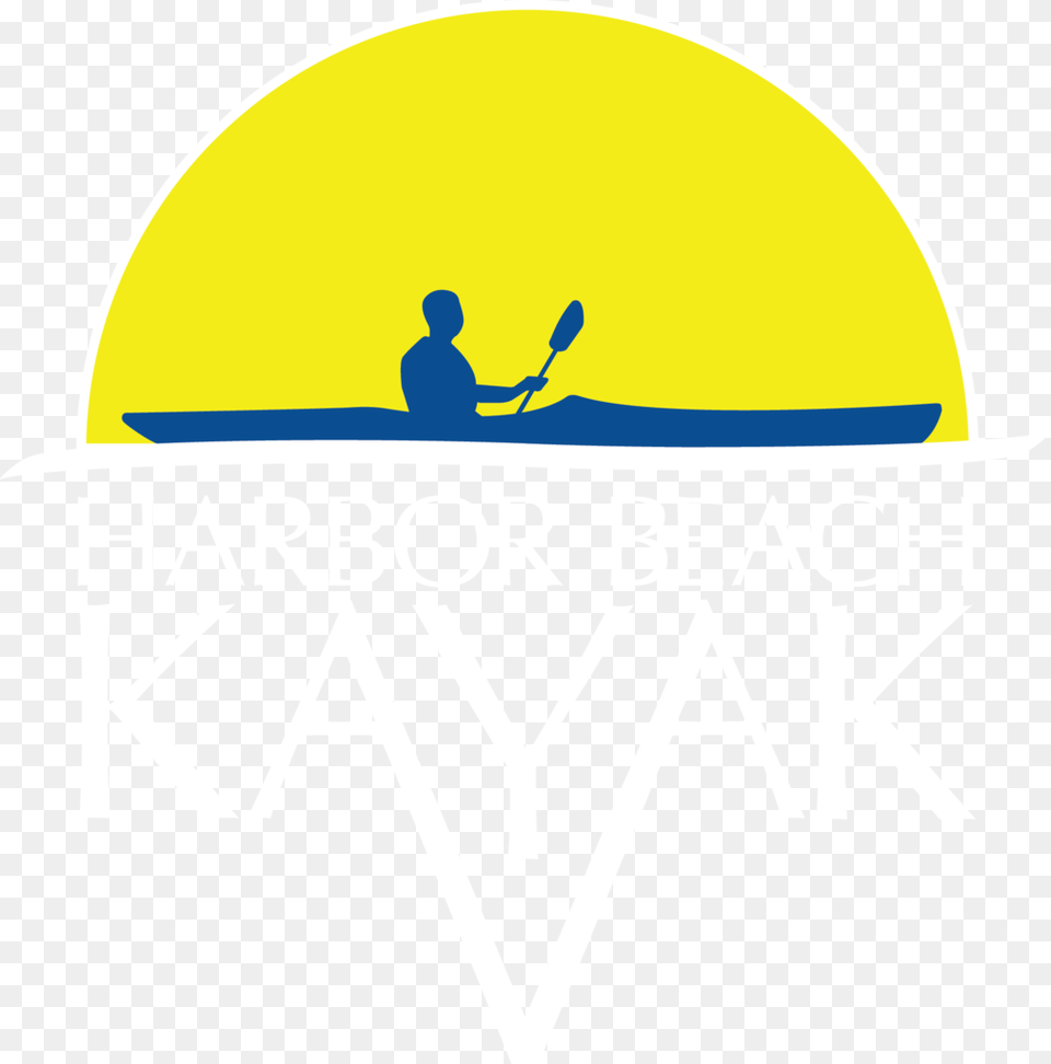 Harbor Beach Kayak Logo Graphic Design, Person, Clothing, Hardhat, Helmet Free Png