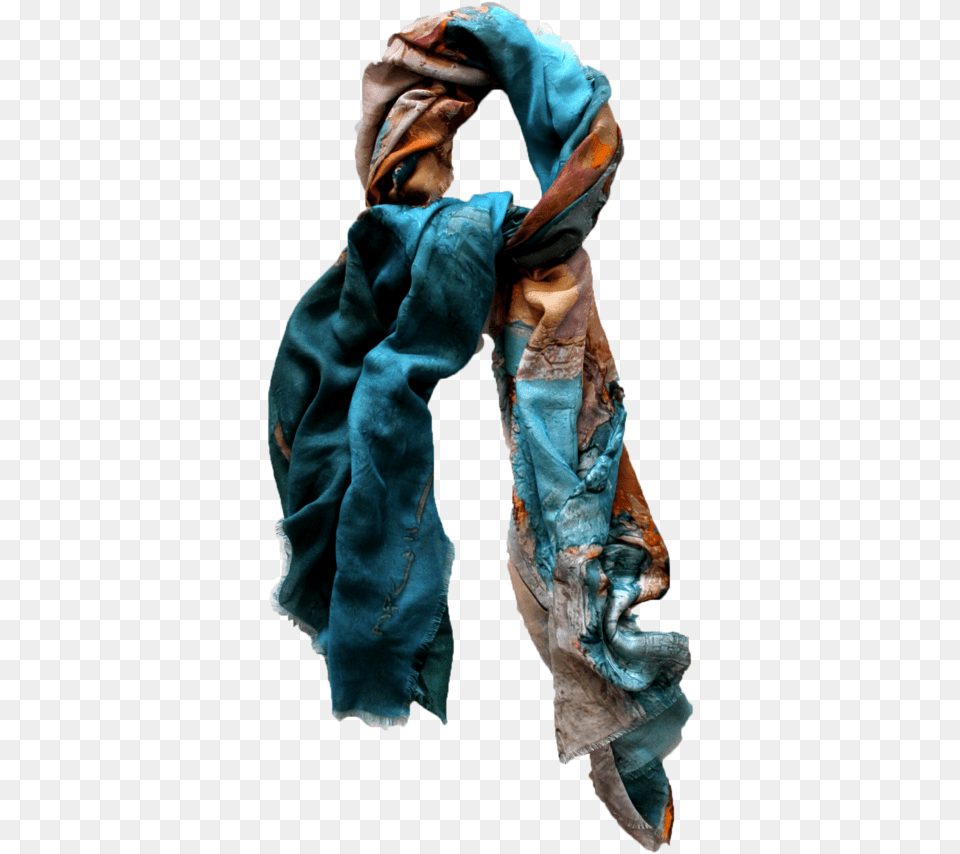 Harbour Boats Scarf, Clothing, Person, Stole, Silk Free Png