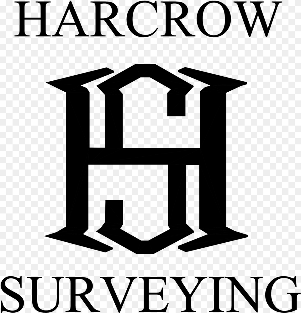 Harcrow Surveying Logo Poster, Gray Free Png