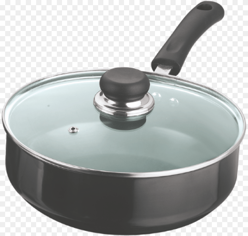 Hard Anodised All Purpose Pan With Lid Lid, Cooking Pan, Cookware, Saucepan, Frying Pan Free Transparent Png