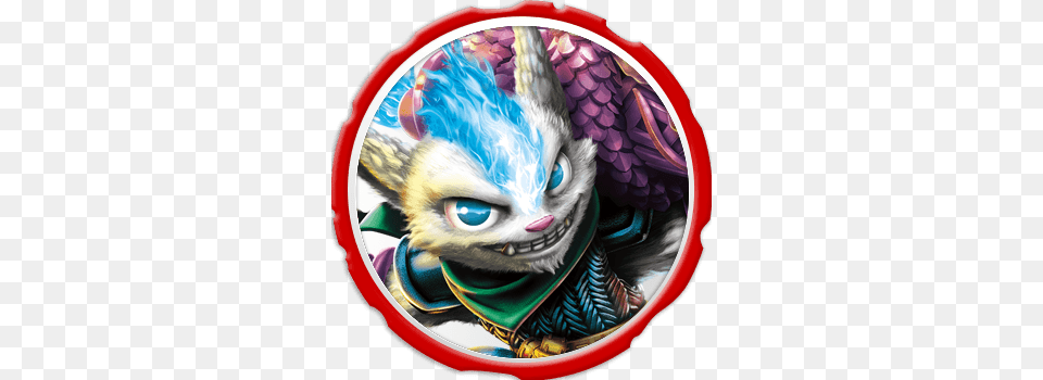 Hard Boiled Flare Wolf Icon Skylanders Hard Boiled Flare Wolf, Book, Comics, Publication, Photography Free Png Download