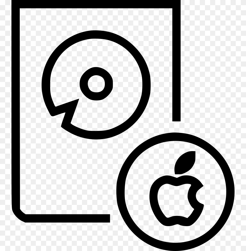 Hard Drive Hard Harddrive Mac Apple Circle, Number, Symbol, Text Png Image