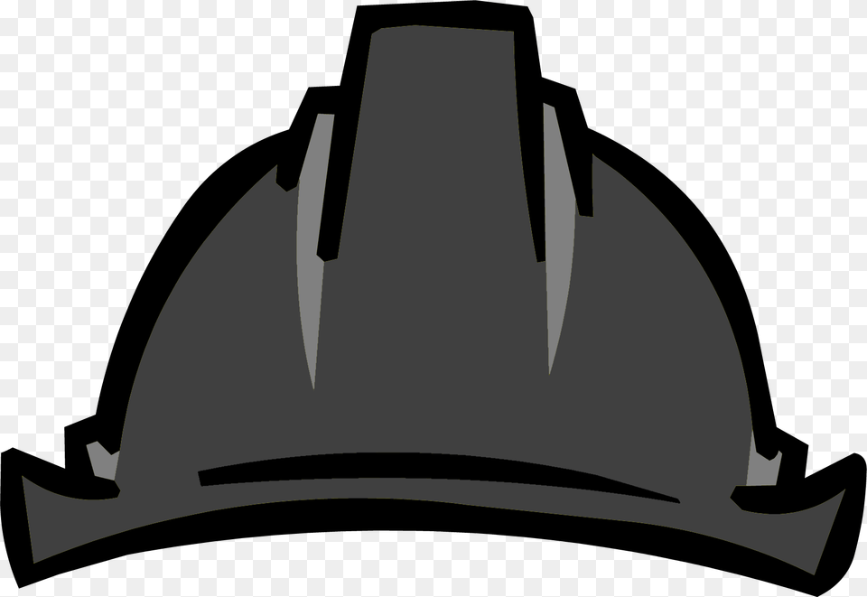 Hard Hat Club Penguin Grey Hat, Clothing, Cowboy Hat, Hardhat, Helmet Png Image