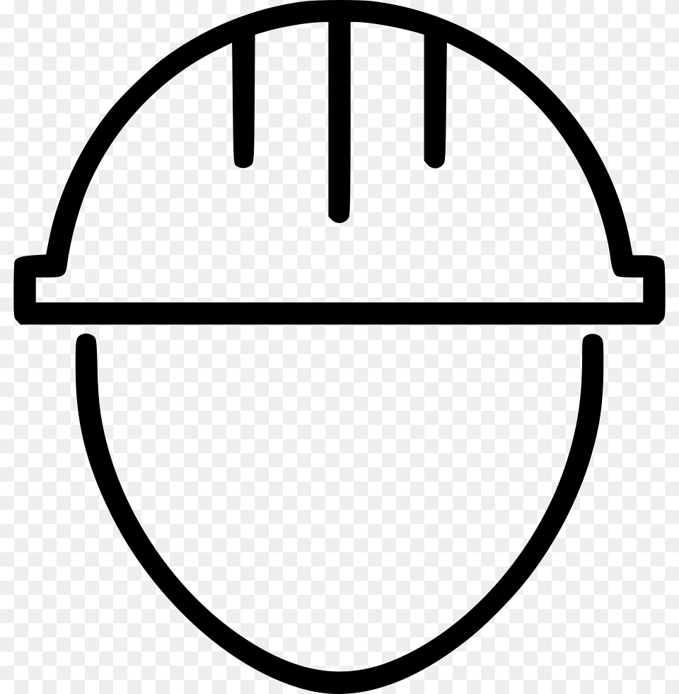 Hard Hat Icon, Stencil, Clothing, Hardhat, Helmet Png