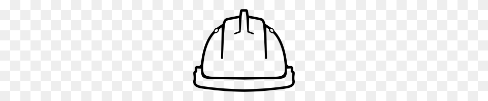 Hard Hat Icons Noun Project, Gray Free Png Download