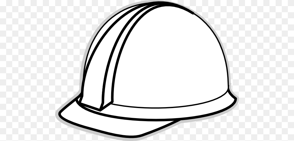 Hard Hat Template For Teacher White Hard Hat Clip Art, Clothing, Hardhat, Helmet, Baseball Cap Png Image