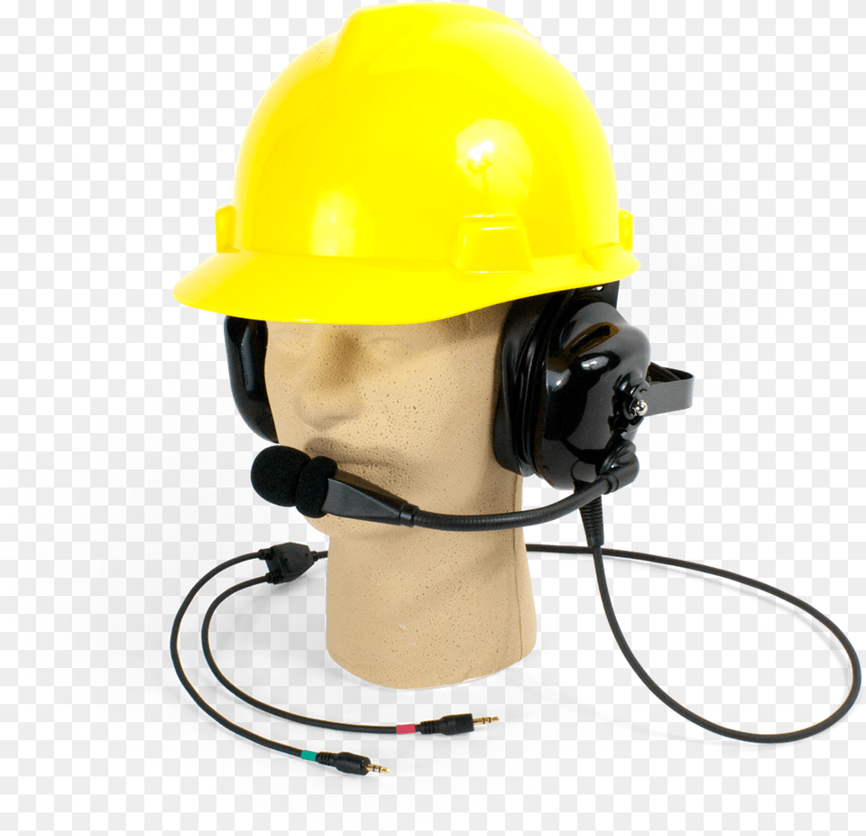 Hard Hat With Headphones, Clothing, Hardhat, Helmet Png