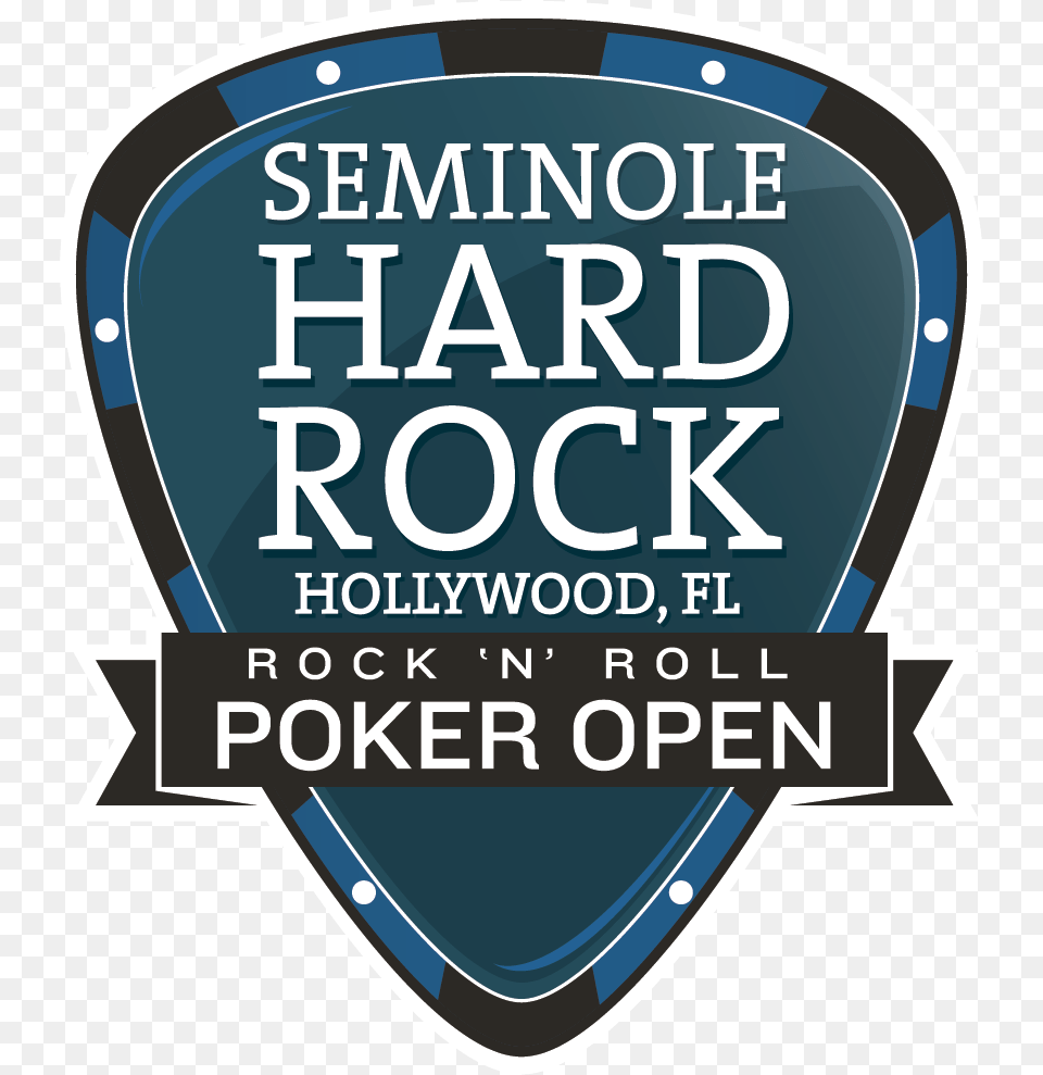 Hard Rock Poker Open 2019, Logo, Disk, Guitar, Musical Instrument Free Png