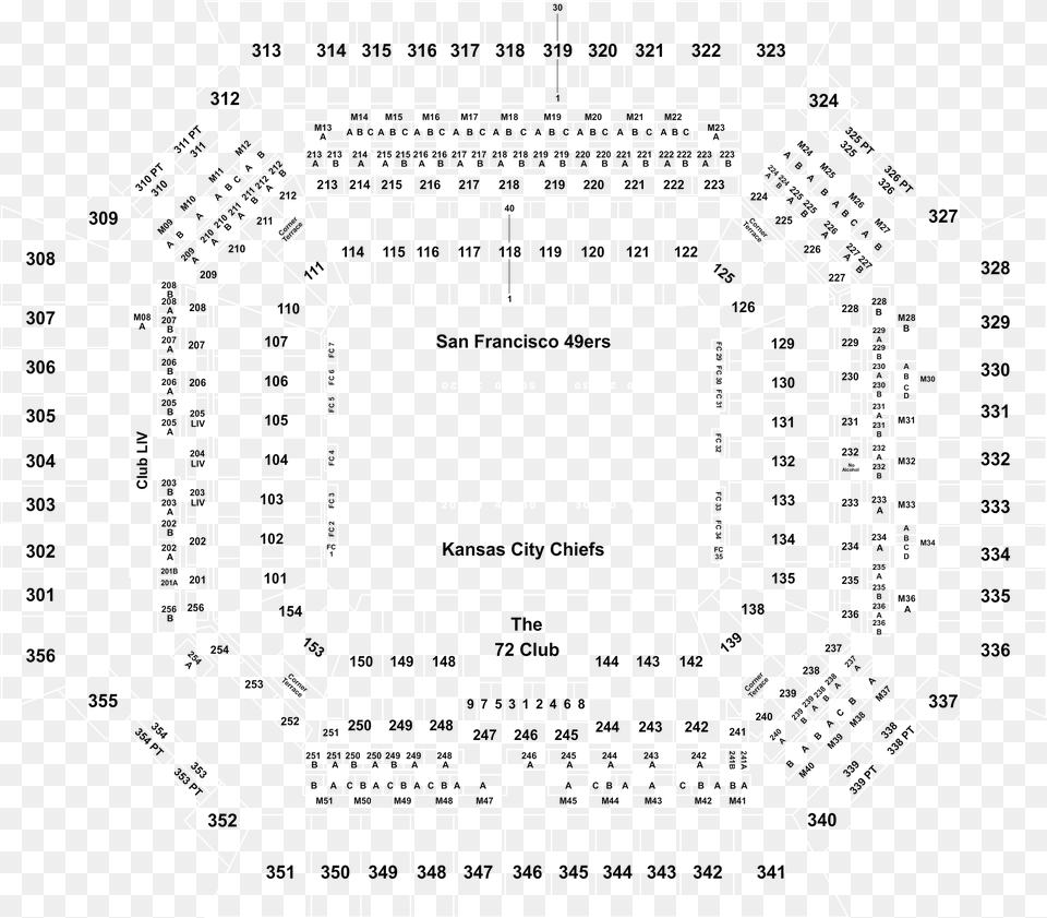 Hard Rock Stadium Seating Chart Rolling Stones, Cad Diagram, Diagram Free Png
