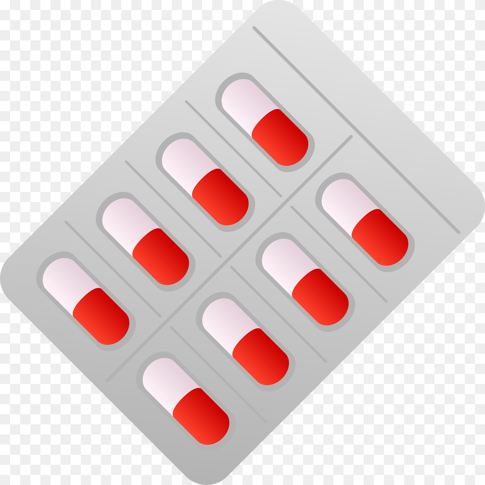 Hard Shelled Antibiotic Capsules Clipart, Medication, Pill, Capsule, Dynamite Png Image
