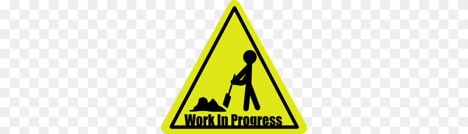 Hard Work Cliparts, Sign, Symbol, Road Sign, Mace Club Free Png Download