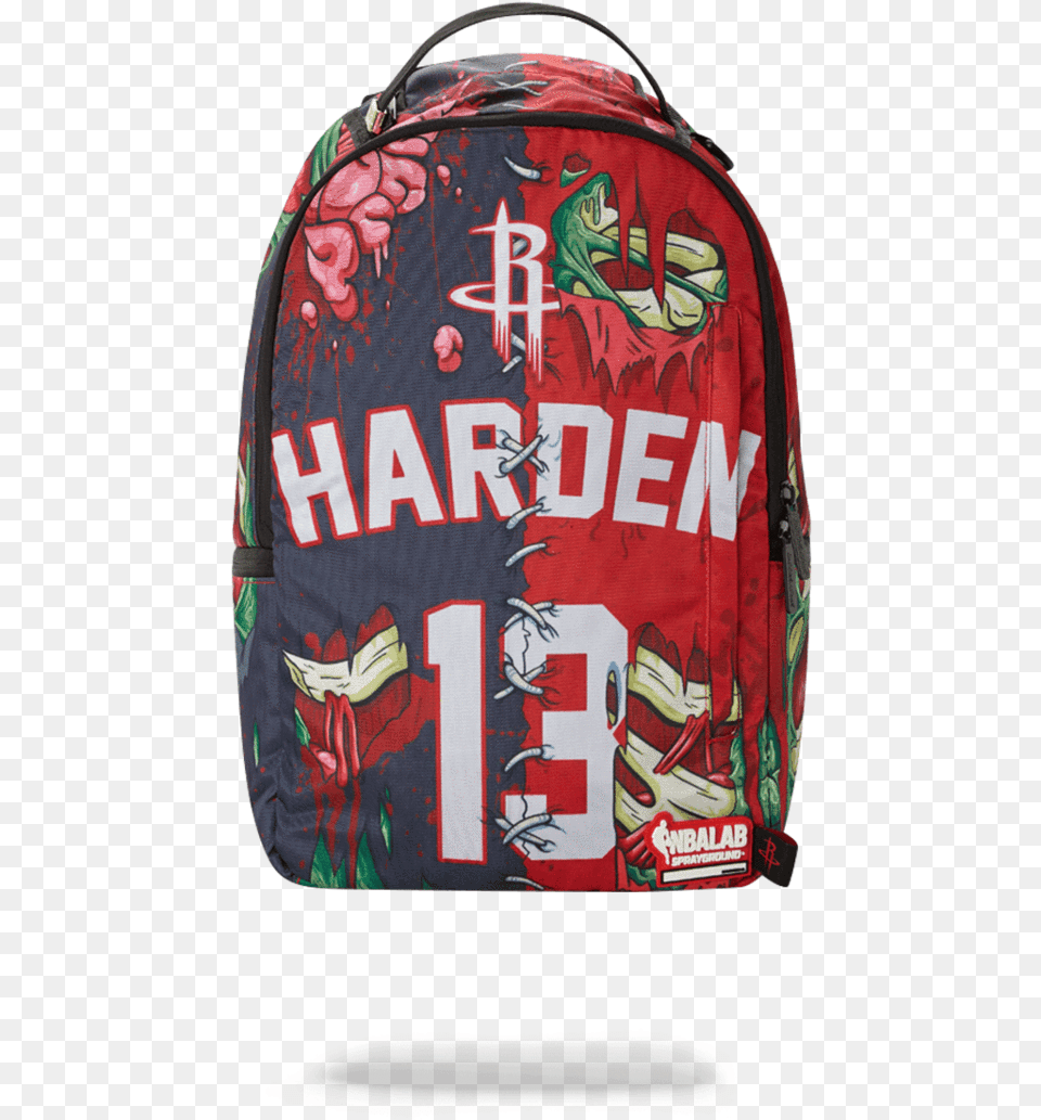 Harden Sprayground Backpack, Accessories, Bag, Handbag Free Png