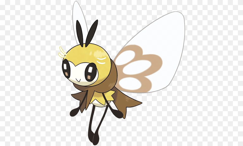 Hardest Totem Pokemon In The Ultra Sun Pokemon Ribombee, Animal, Bee, Insect, Invertebrate Free Transparent Png