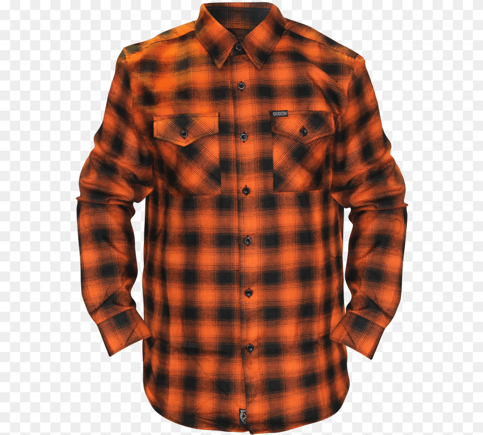 Hardhat Hi Viz Flannelclass Dixxon Devil Dog Flannel, Clothing, Dress Shirt, Long Sleeve, Shirt Free Transparent Png