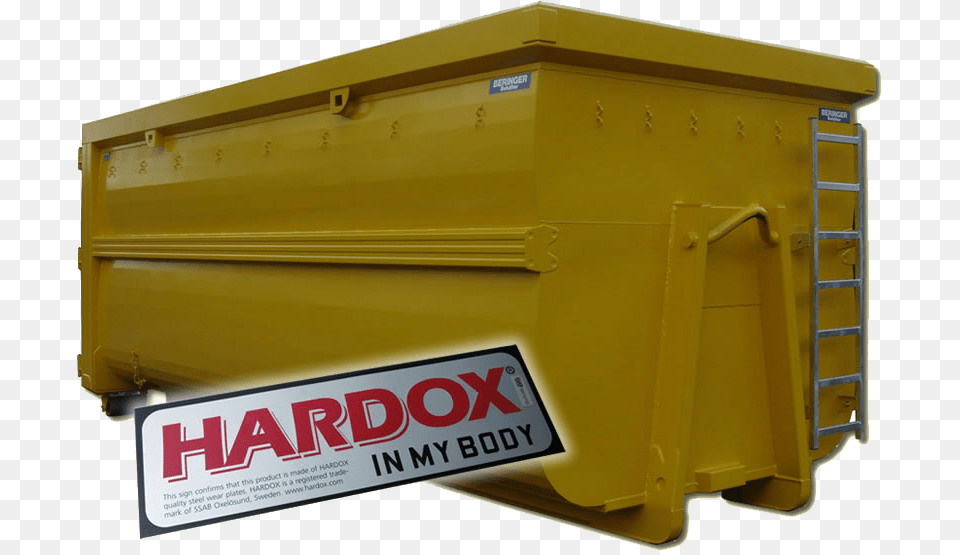 Hardox Roll Off Container, Mailbox, Box, Shipping Container Free Png