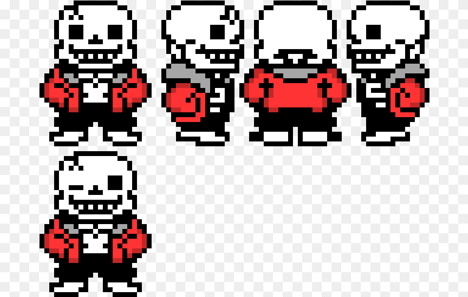 Hardtale Sans Pixel Art, Qr Code Free Png