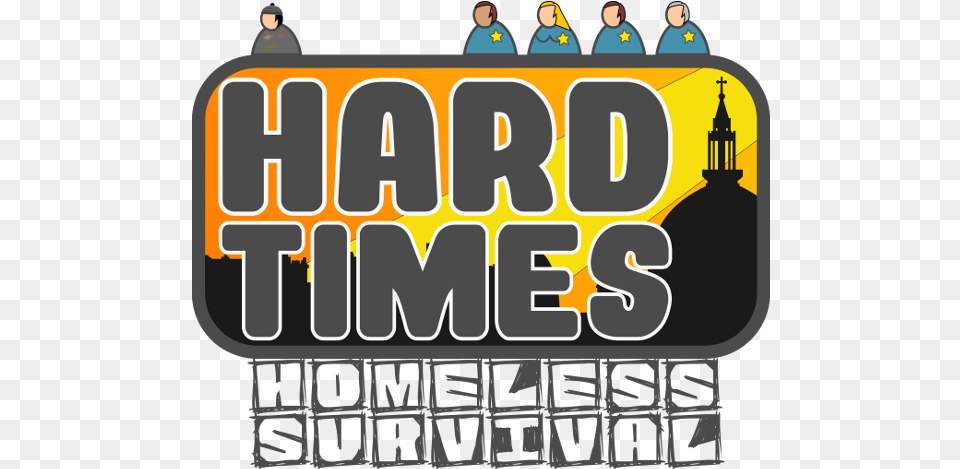 Hardtimes Logo Poster, Animal, Bird, Penguin, Text Free Png Download