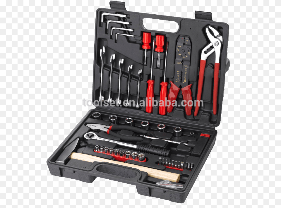 Hardware Tools Names Plastic Tool Case Packed Set Tool, Device, Screwdriver Png