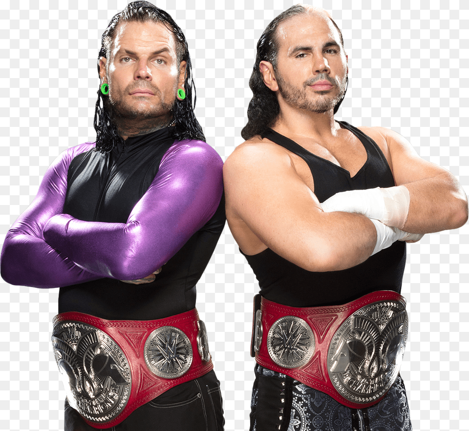 Hardy Boyz Raw Tag Team Champions, Adult, Person, Man, Male Free Png Download