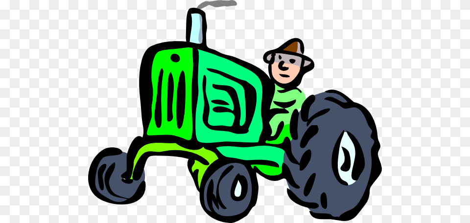 Hardys Animal Farm Tractor John Deere Clip Art Tractor Clipart, Transportation, Vehicle, Face, Head Free Png