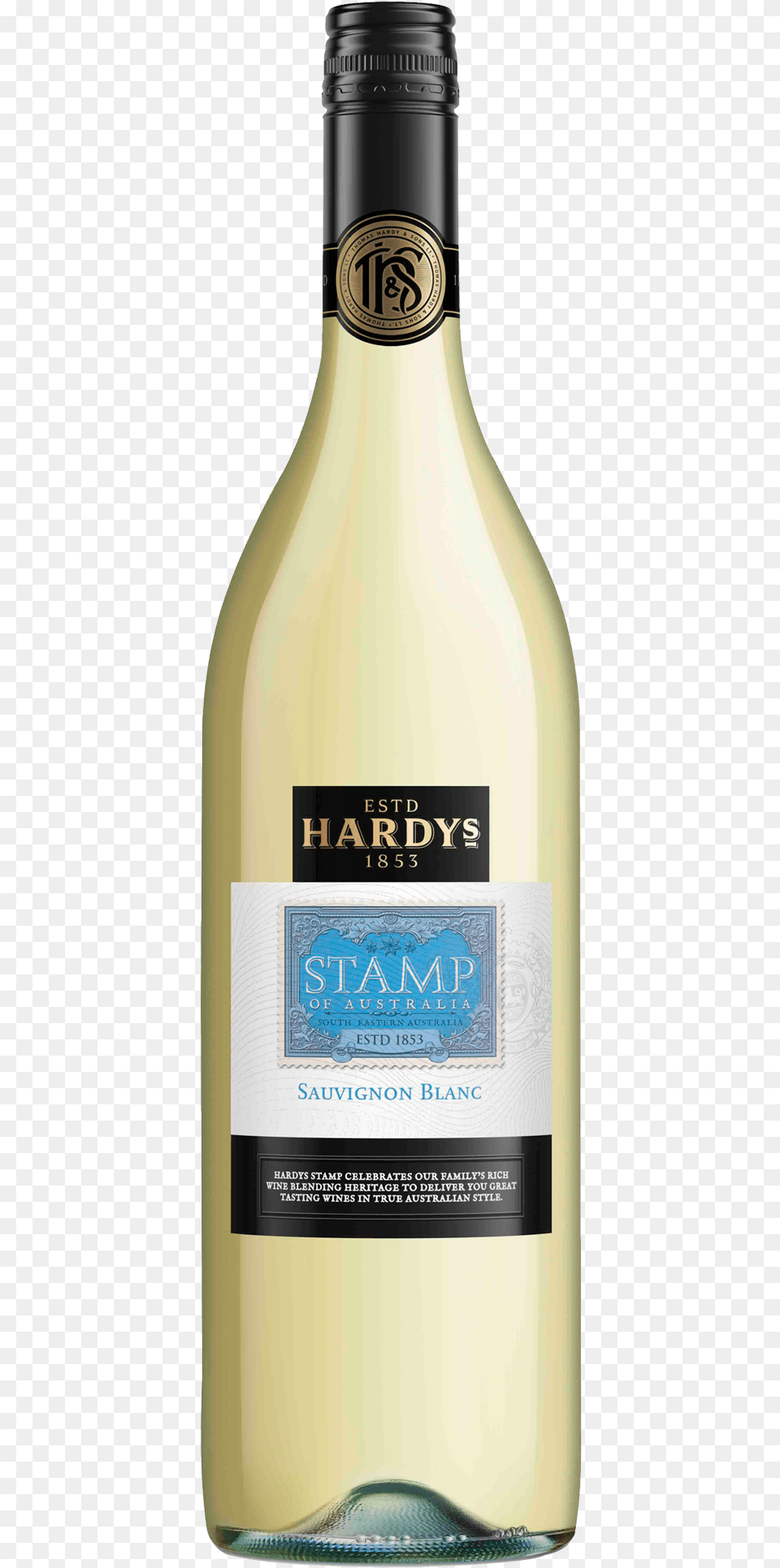 Hardys Stamp Of Australia Sauvignon Blanc 1l Hardys Stamp Of Australia Chardonnay, Bottle, Alcohol, Beverage, Liquor Free Transparent Png
