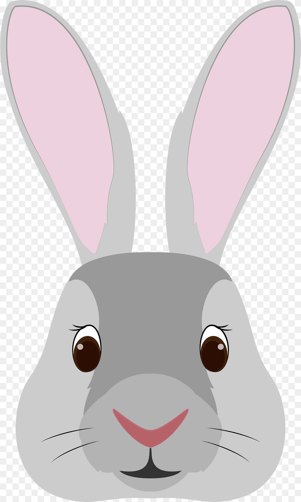 Hare Face Clipart, Animal, Mammal, Fish, Sea Life Png Image