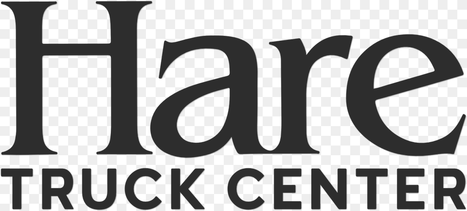 Hare Truck Center Black And White, Text, Logo Free Transparent Png