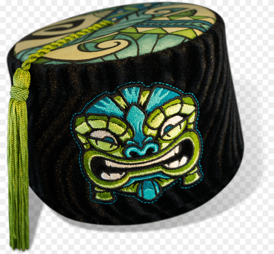 Hari Tiki Fez Sleep Mask, Accessories, Bag, Handbag, Furniture Png Image