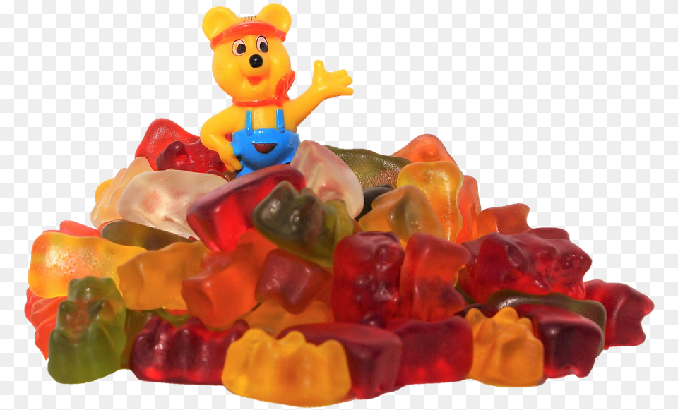 Haribo Gummibrchen Gummi Bears Fruit Jelly Candy Haribo, Food, Sweets Free Png Download