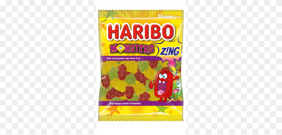 Haribo Tangy Monsters, Food, Sweets, Candy, Jelly Free Png Download