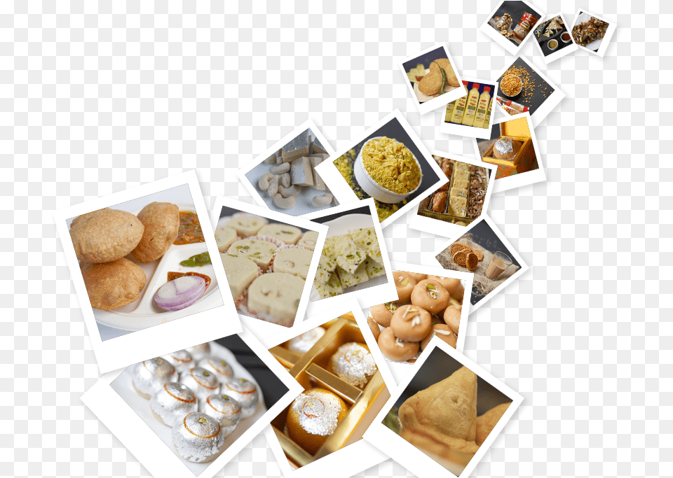 Harilals Is The Best Sweet Shop In Patna That Brings Namkeen Sweet, Art, Collage, Food, Lunch Free Transparent Png