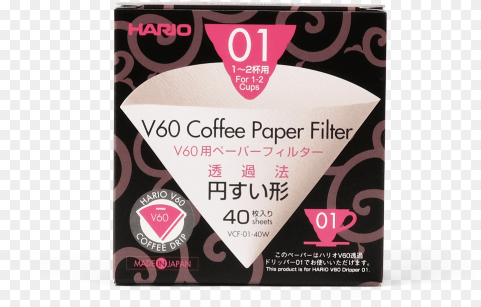 Hario V60 Paper Filters Paprszr, Advertisement, Poster, Can, Tin Free Png Download