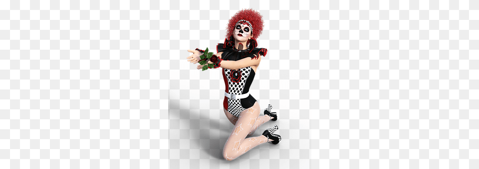 Harlequin Adult, Person, Woman, Female Free Transparent Png