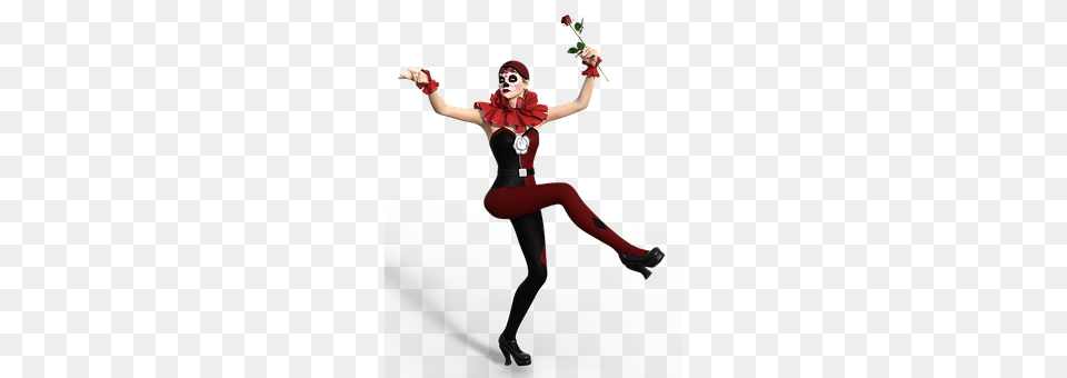 Harlequin Person, Dancing, Leisure Activities, Adult Free Png
