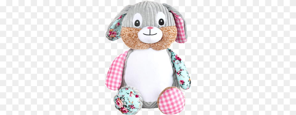 Harlequin Bunny Cubbies, Plush, Toy, Teddy Bear Free Transparent Png
