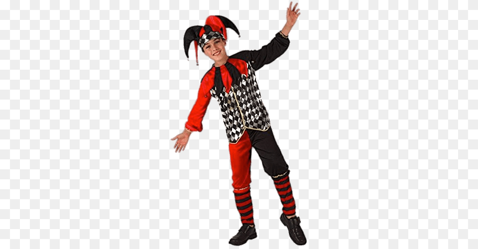 Harlequin Costume For Kids, Clothing, Person, Boy, Child Free Transparent Png