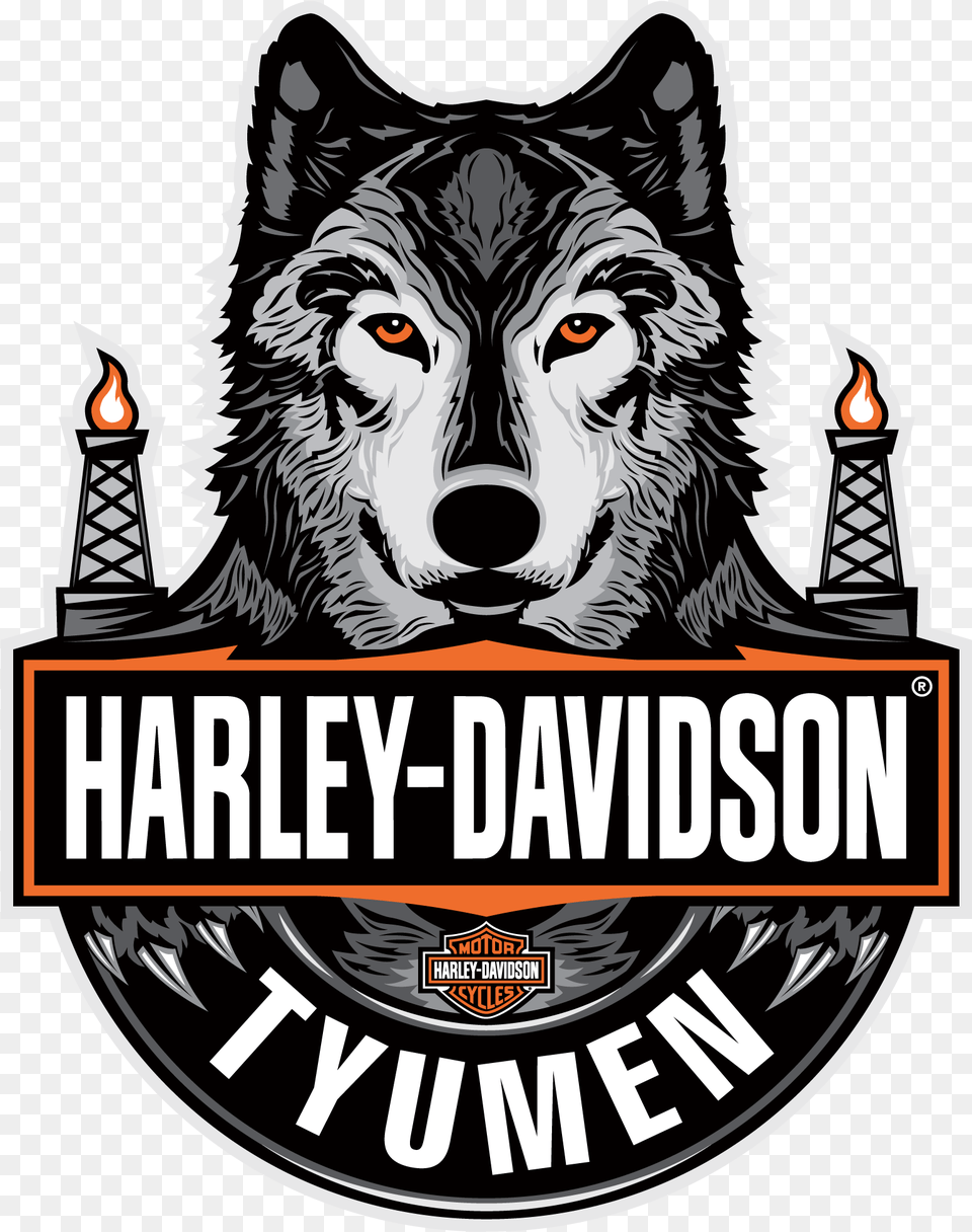 Harley Davidson, Animal, Mammal, Wolf Free Transparent Png