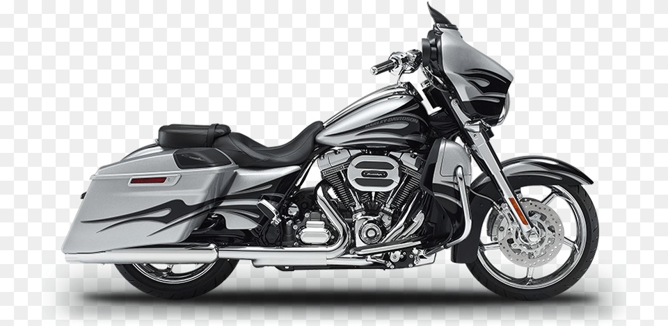 Harley Davidson 2016 Cvo Street Glide White, Machine, Motorcycle, Spoke, Transportation Free Png Download